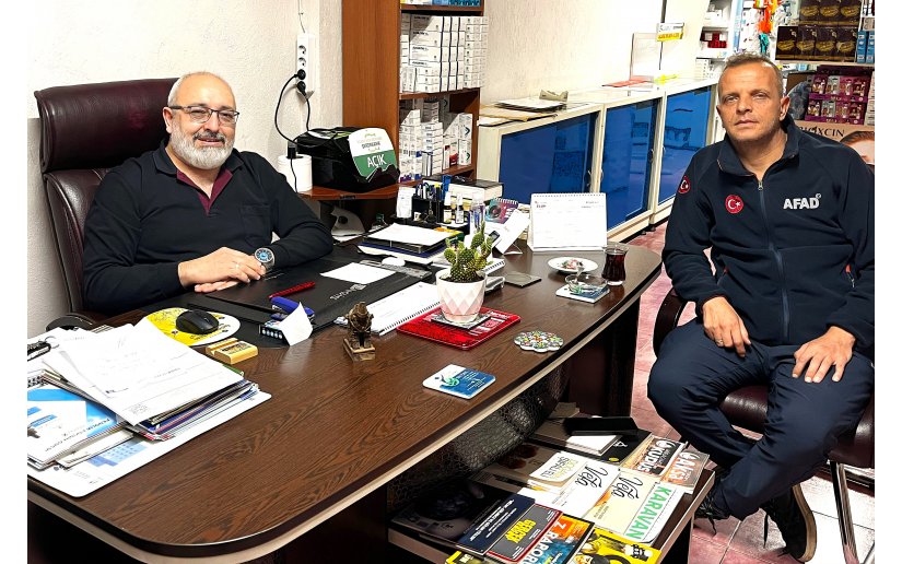 AFAD EĞİTMENİ GENCER’DEN ZİYARET, GÜNDEM : CAN-KURT 